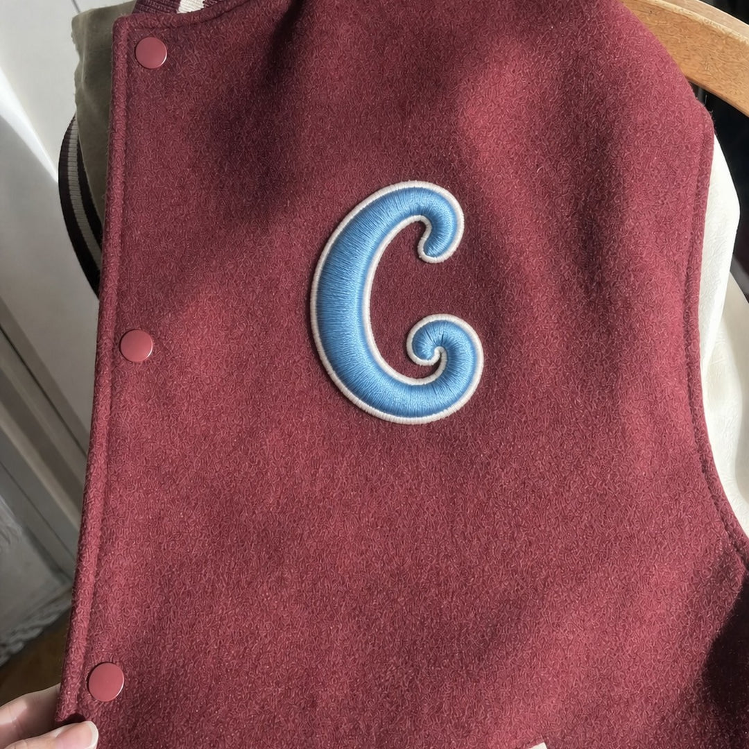 3D Buchstaben Patch C in Blau #buchstabe_c