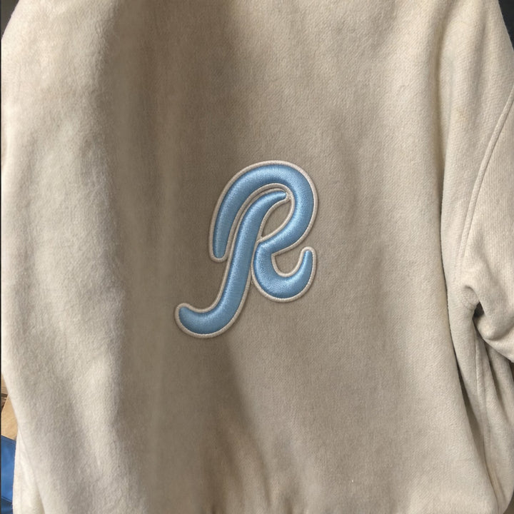 3D Buchstaben Patch R in Blau #buchstabe_r