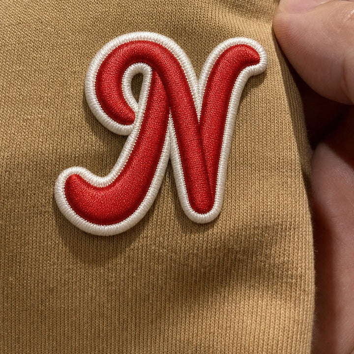 3D Buchstaben Patch N in Rot #buchstabe_n