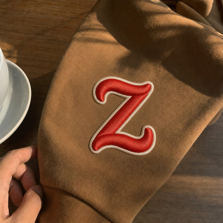 3D Buchstaben Patch Z in Rot #buchstabe_z